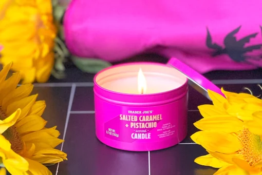 Bougie Parfumée Caramel Salé + Pistache