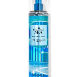Flacon de Endless SEA, brume parfumée aux notes de bergamote, citron, fleurs et bois de santal, formulée sans parabènes et testée dermatologiquement.
